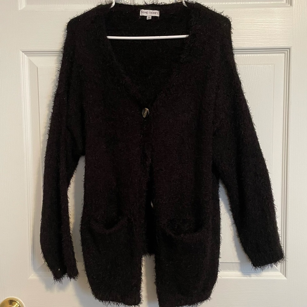 Thyme+Honey Black Sweater